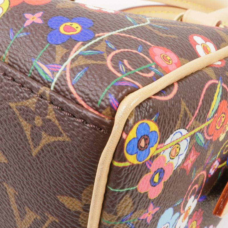 LOUIS VUITTON Monogram LV x TM Speedy Bandoulière 20金扣手挽肩背兩用袋-5