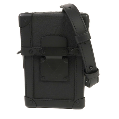 LOUIS VUITTON Monogram Taurillon Vertical Trunk肩背袋