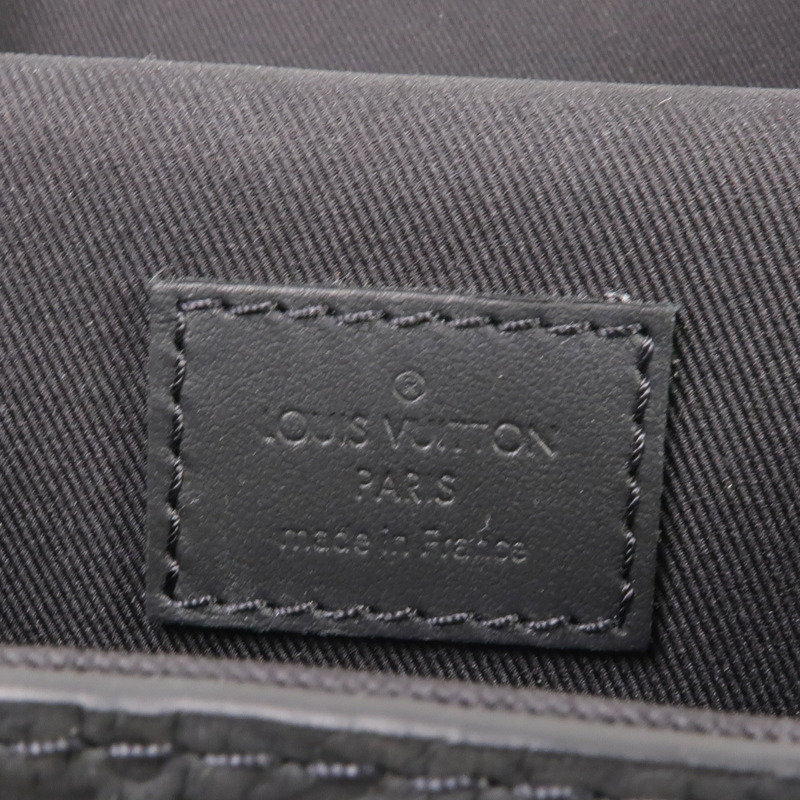 LOUIS VUITTON Monogram Taurillon Vertical Trunk肩背袋-12