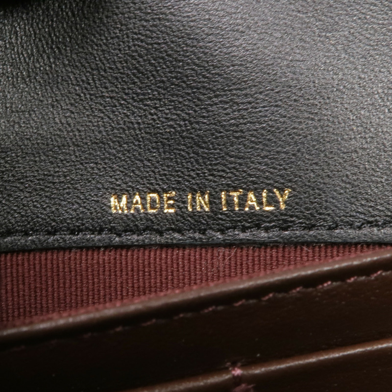 CHANEL 羊皮皮革Long Wallet金扣長錢包-15