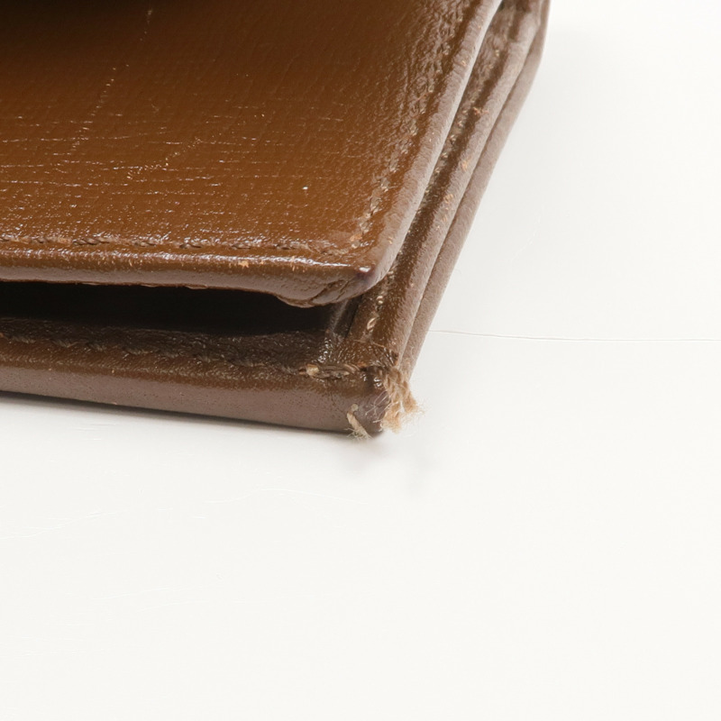 GUCCI 塗層帆布Horsebit Wallet金扣錢包-19