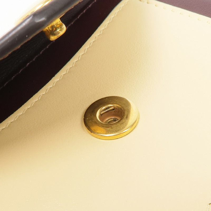 CELINE 牛皮皮革Card Case金扣卡片套-12