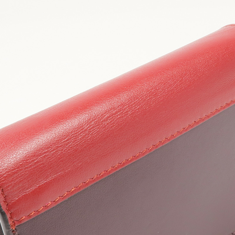 CELINE 牛皮皮革Card Case金扣卡片套-16