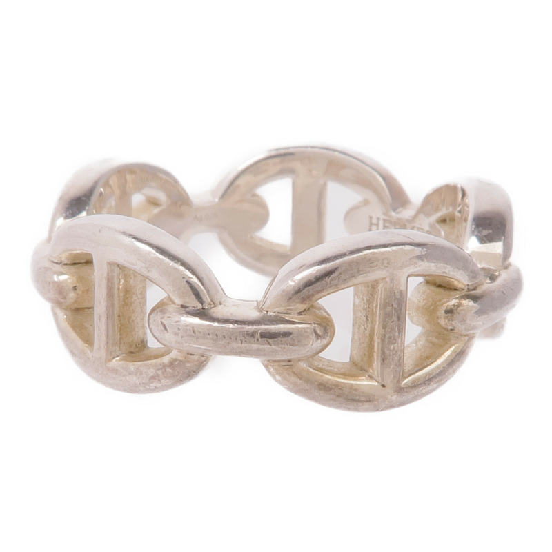 HERMES 925純銀Farandole Ring戒指Hermes#52/US#6-2