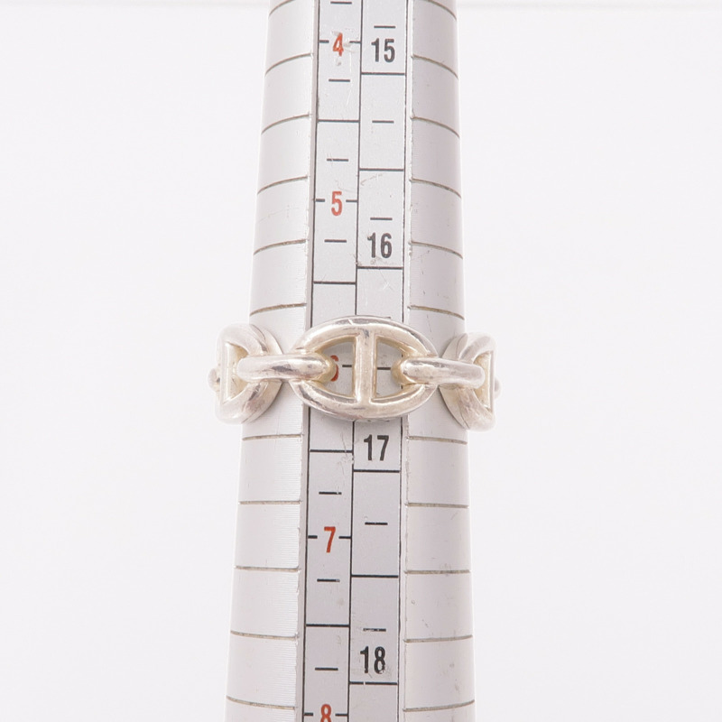 HERMES 925純銀Farandole Ring戒指Hermes#52/US#6-7