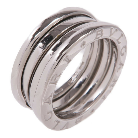BVLGARI 18K白金B-zero1pm Ring戒指BLV#49/US#4.5