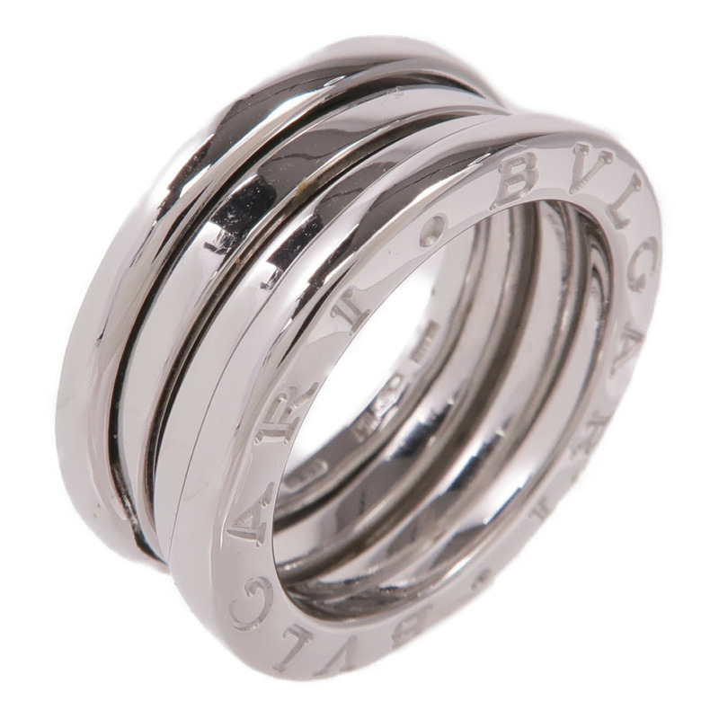 BVLGARI 18K白金B-zero1pm Ring戒指BLV#49/US#4.5-0