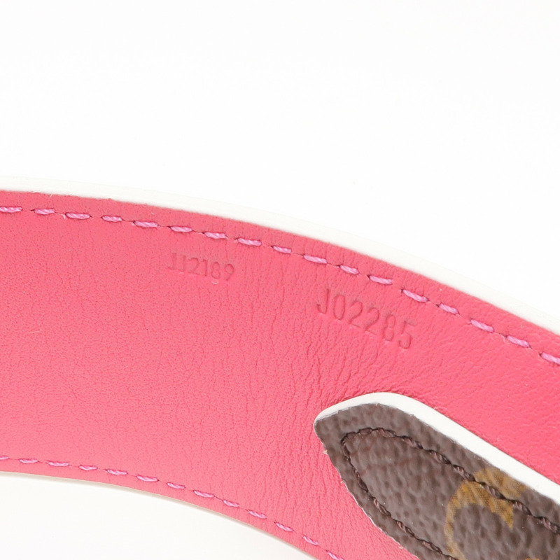 LOUIS VUITTON Monogram Shoulder Strap金扣掛飾-5