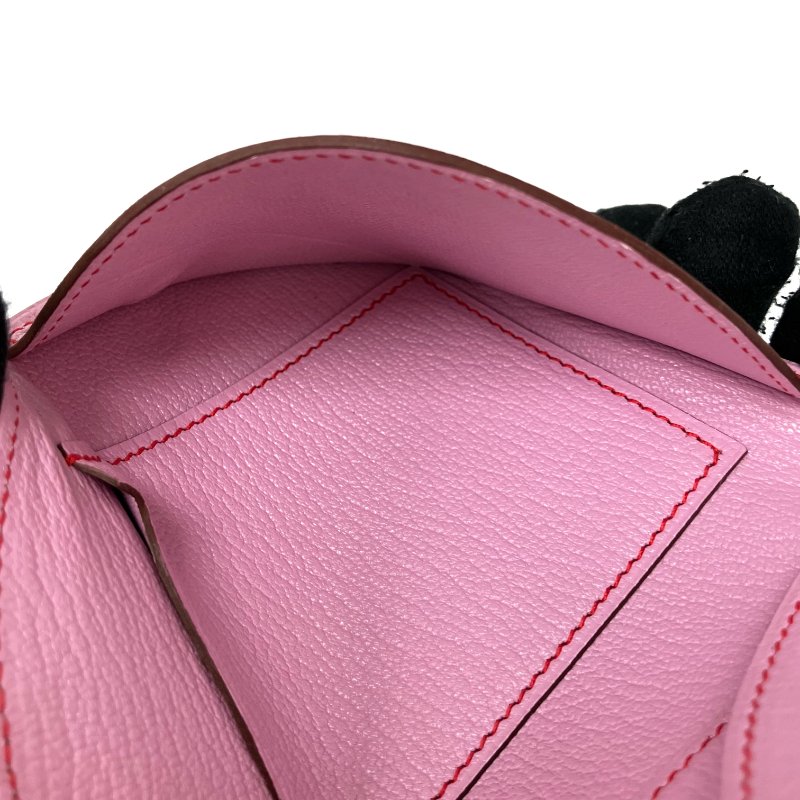 ☆ Hermes 愛馬仕 X9 Mauve Sylvestre Mysore Goatskin In The Loop Compact Wallet Stamp D 錦葵紫山羊皮短銀包 D刻 - 257022498-19