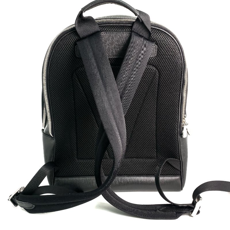 △ Louis Vuitton 路易威登 Black Taiga Leather Avenue Backpack M30977 黑色防刮小牛皮背包 - 257021459-3