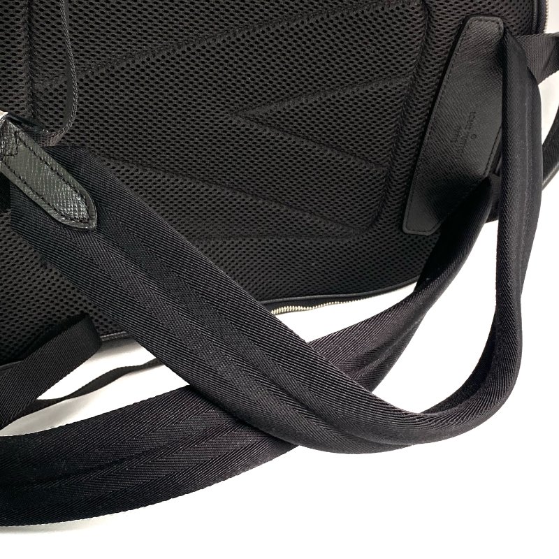 △ Louis Vuitton 路易威登 Black Taiga Leather Avenue Backpack M30977 黑色防刮小牛皮背包 - 257021459-10