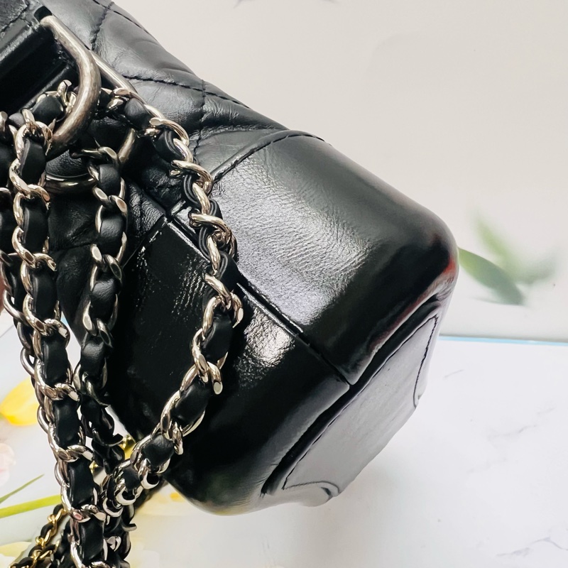 香奈兒流浪包小款晶片款-6