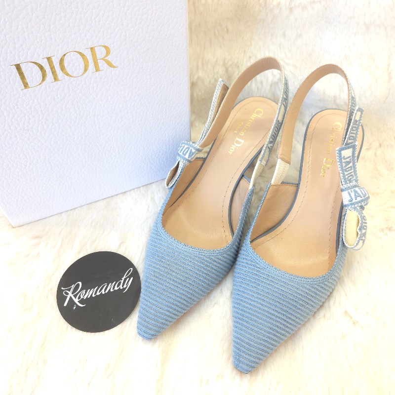 Dior J'Adior 露跟高跟鞋 38 展示品-0