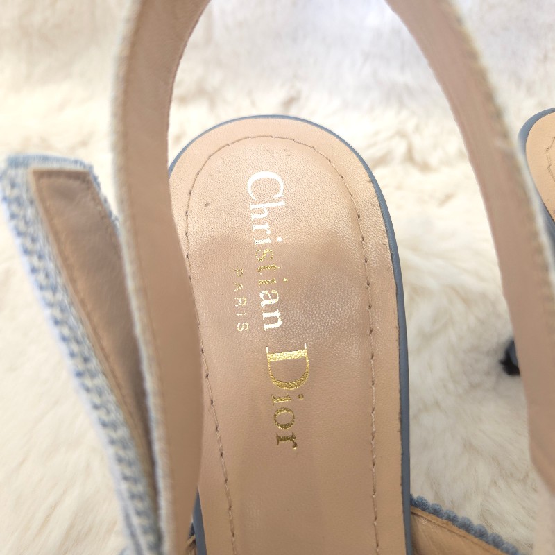 Dior J'Adior 露跟高跟鞋 38 展示品-9