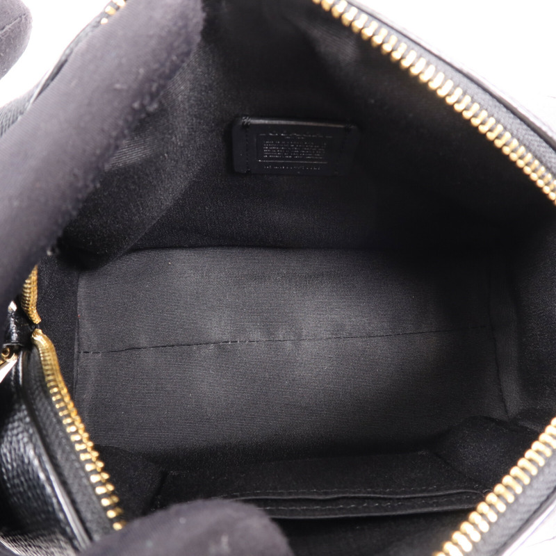 COACH 牛皮皮革Shoulder Bag金扣肩背袋-10