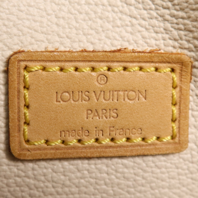 LOUIS VUITTON Monogram Spontini金扣手挽肩背兩用袋棕色-11