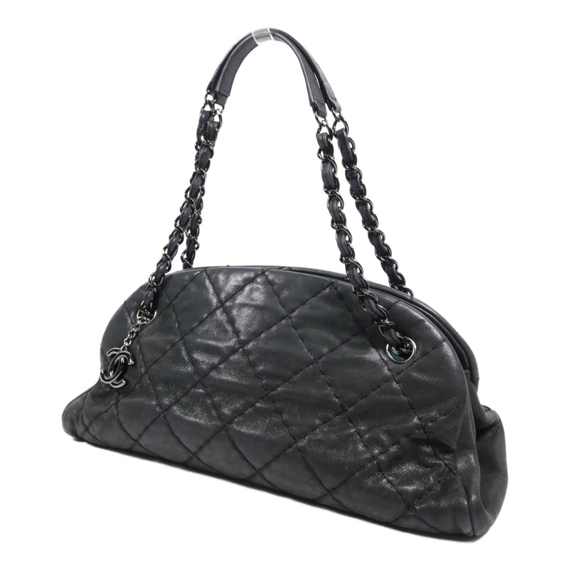 CHANEL 牛皮皮革Shoulder Bag鏈帶肩背袋-2