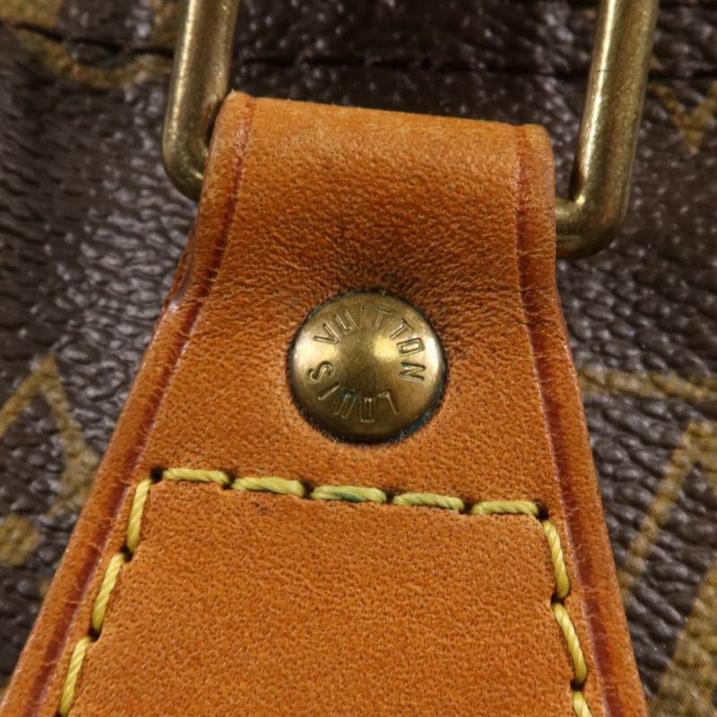 LOUIS VUITTON Monogram Speedy 35金扣手挽袋-18