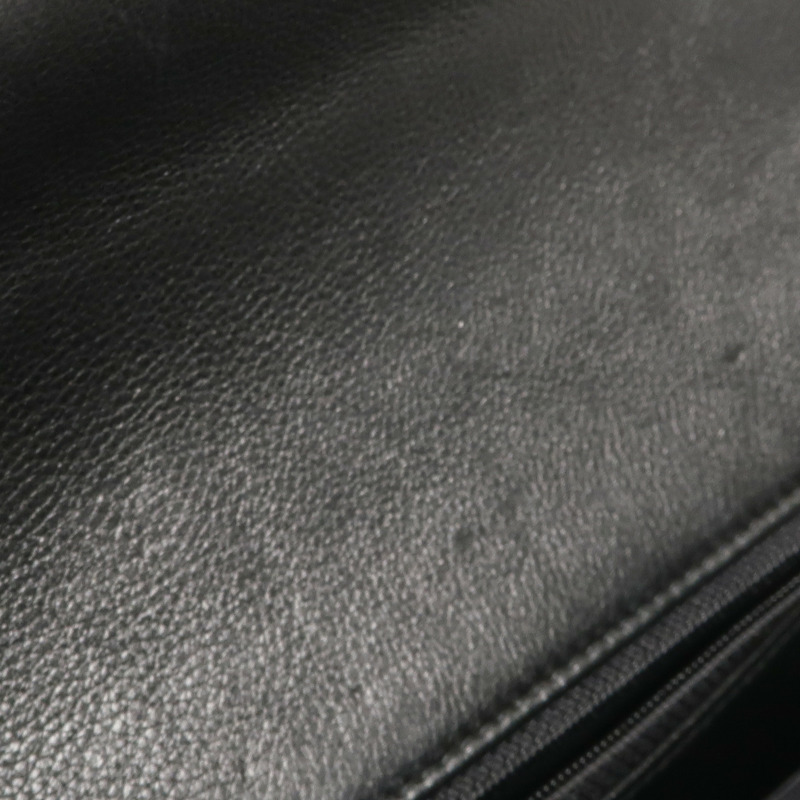 CHANEL 牛皮皮革Chain Shoulder Bag金扣鏈帶肩背袋-17