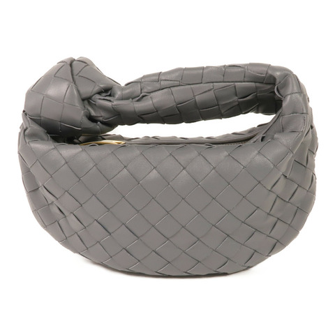 BOTTEGA VENETA 織紋皮革Mini Jodi金扣手挽袋