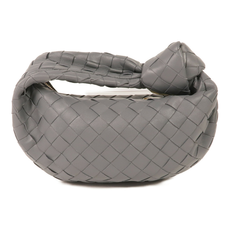 BOTTEGA VENETA 織紋皮革Mini Jodi金扣手挽袋-1