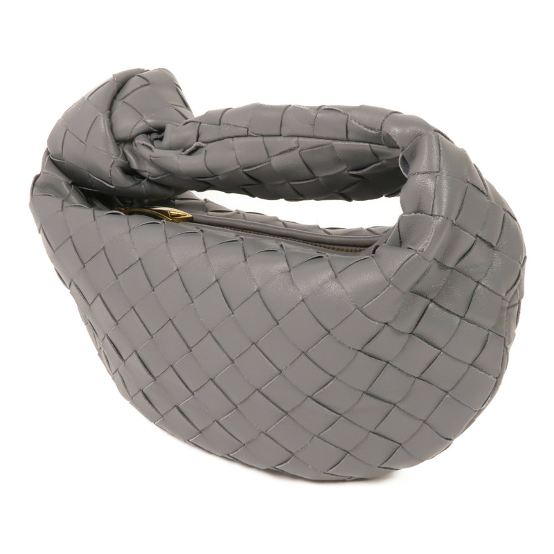 BOTTEGA VENETA 織紋皮革Mini Jodi金扣手挽袋-2