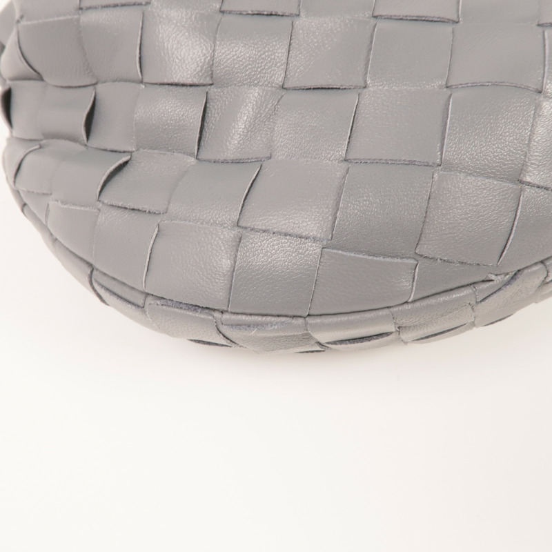 BOTTEGA VENETA 織紋皮革Mini Jodi金扣手挽袋-6