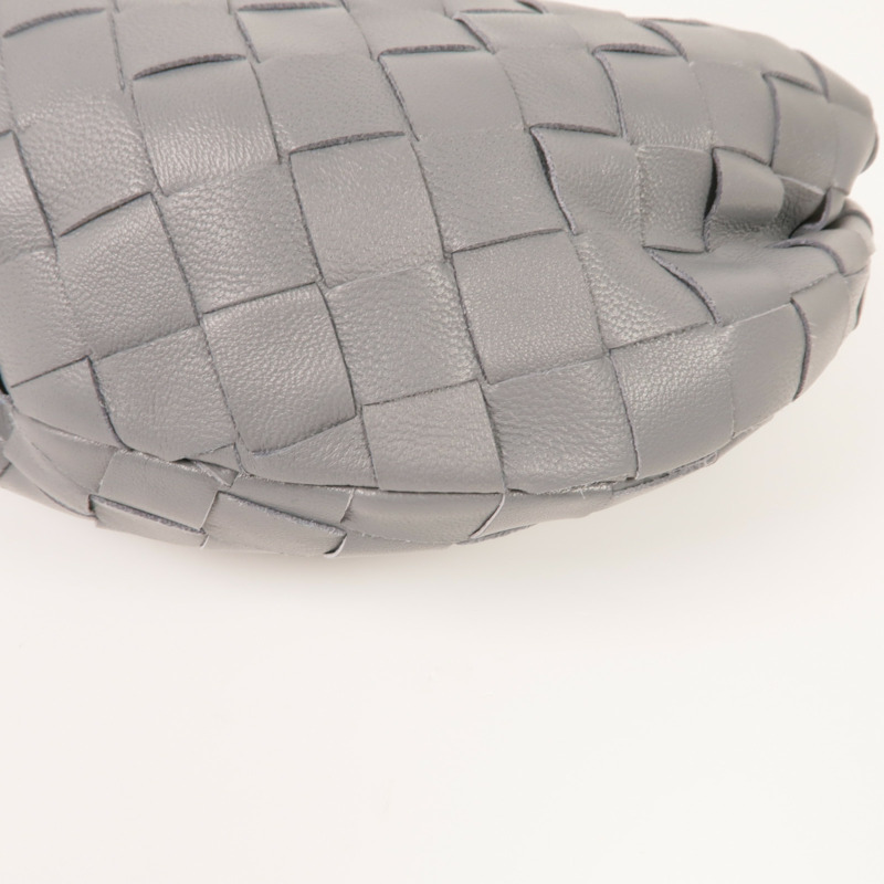 BOTTEGA VENETA 織紋皮革Mini Jodi金扣手挽袋-7