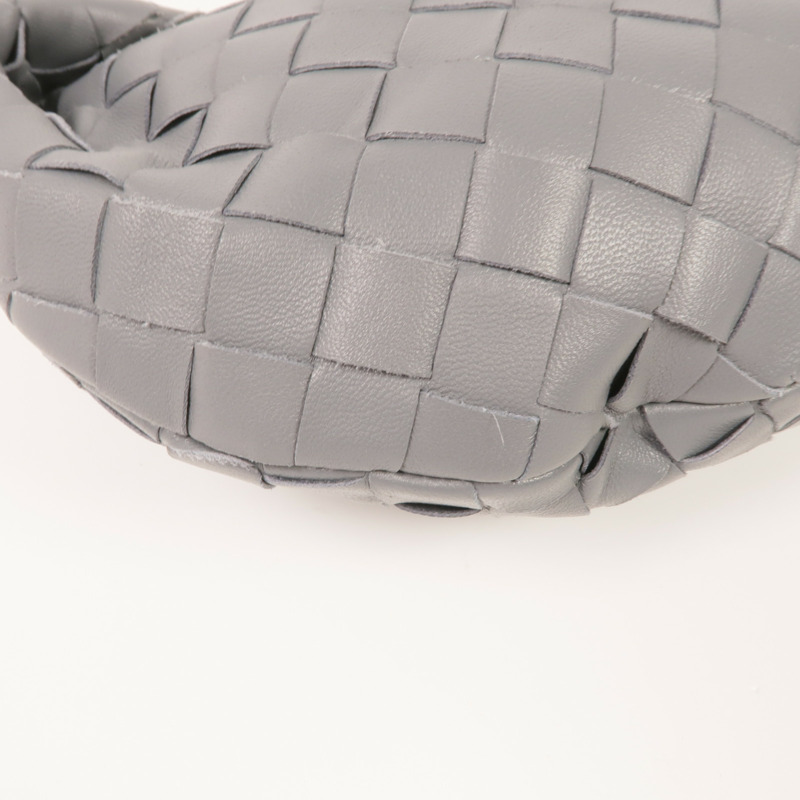 BOTTEGA VENETA 織紋皮革Mini Jodi金扣手挽袋-8