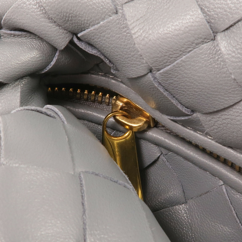 BOTTEGA VENETA 織紋皮革Mini Jodi金扣手挽袋-9