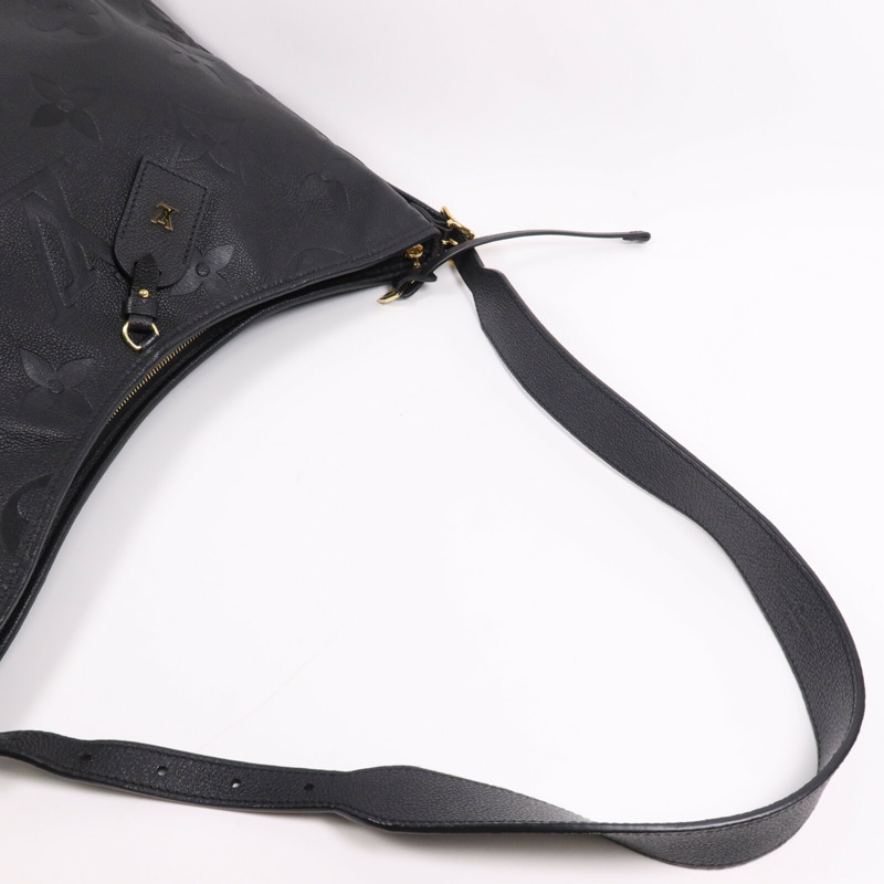LOUIS VUITTON Monogram Empreinte CarryAll MM金扣肩背袋-8