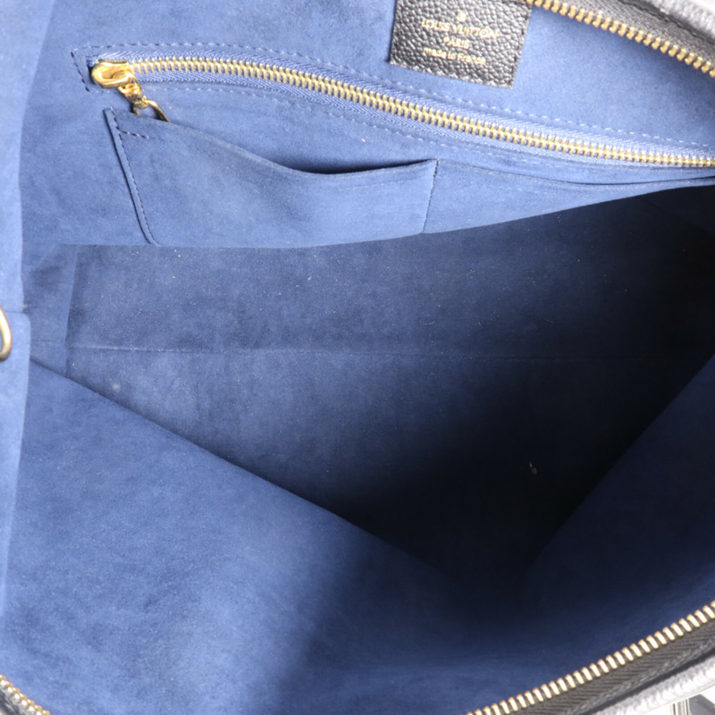 LOUIS VUITTON Monogram Empreinte CarryAll MM金扣肩背袋-10