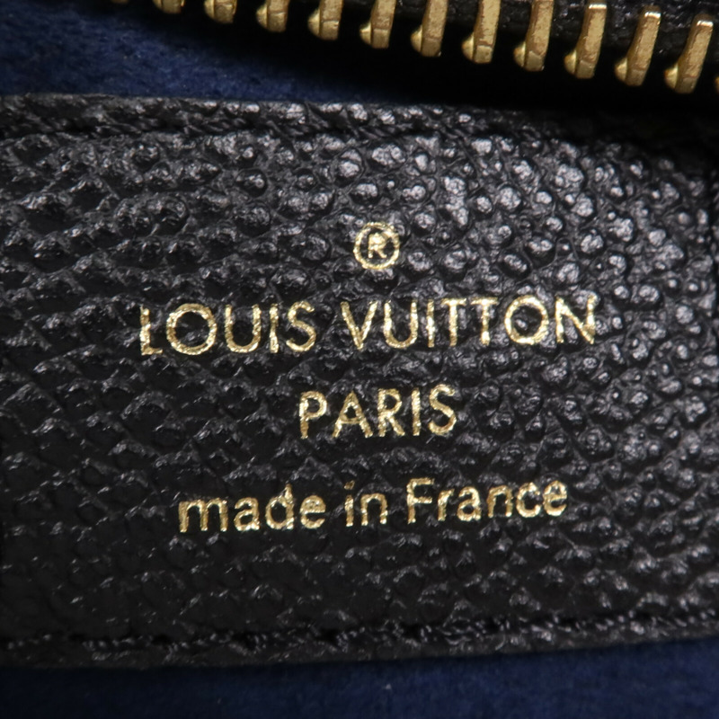 LOUIS VUITTON Monogram Empreinte CarryAll MM金扣肩背袋-12