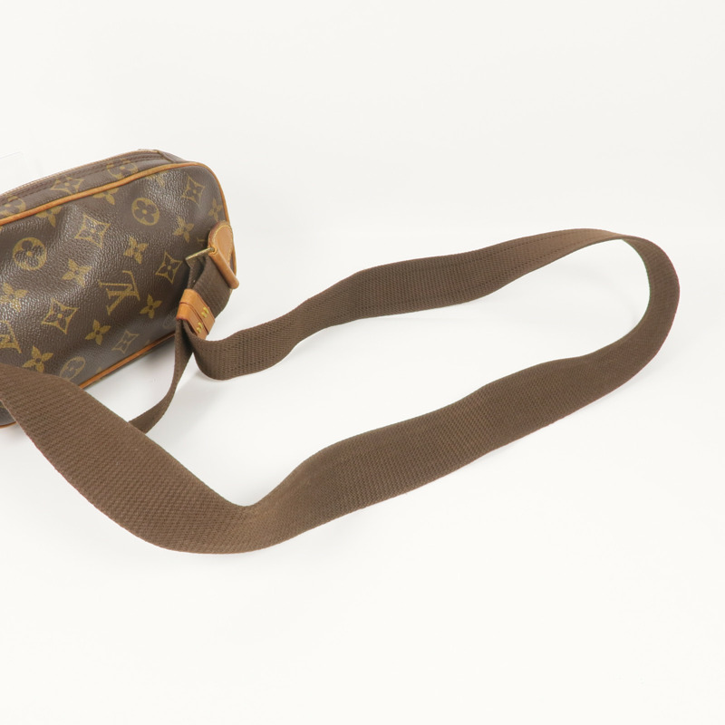 LOUIS VUITTON Monogram Pochette Gange金扣腰包-4