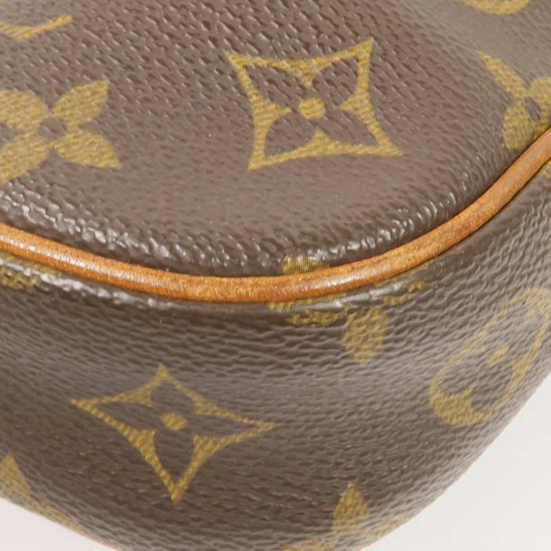 LOUIS VUITTON Monogram Pochette Gange金扣腰包-5