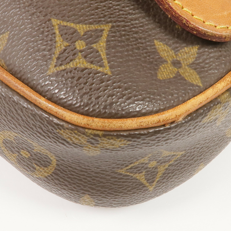 LOUIS VUITTON Monogram Pochette Gange金扣腰包-8