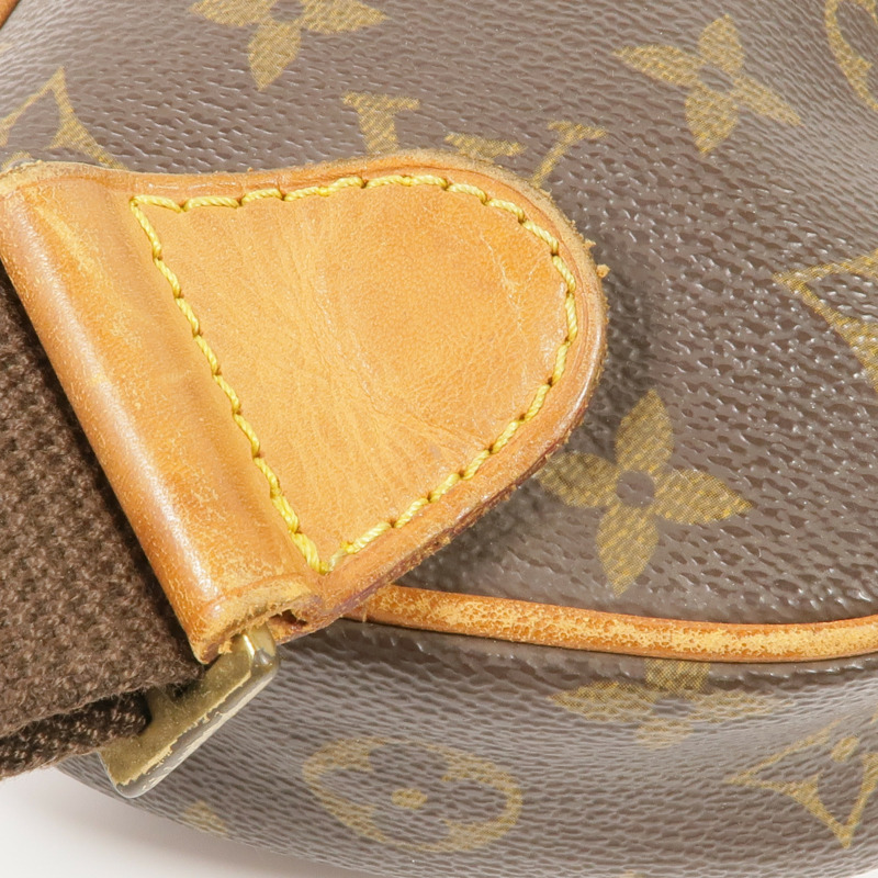 LOUIS VUITTON Monogram Pochette Gange金扣腰包-9