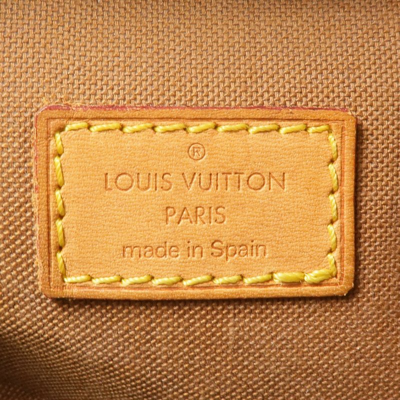 LOUIS VUITTON Monogram Pochette Gange金扣腰包-14