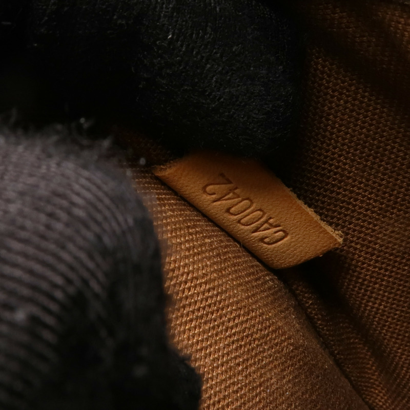 LOUIS VUITTON Monogram Pochette Gange金扣腰包-15