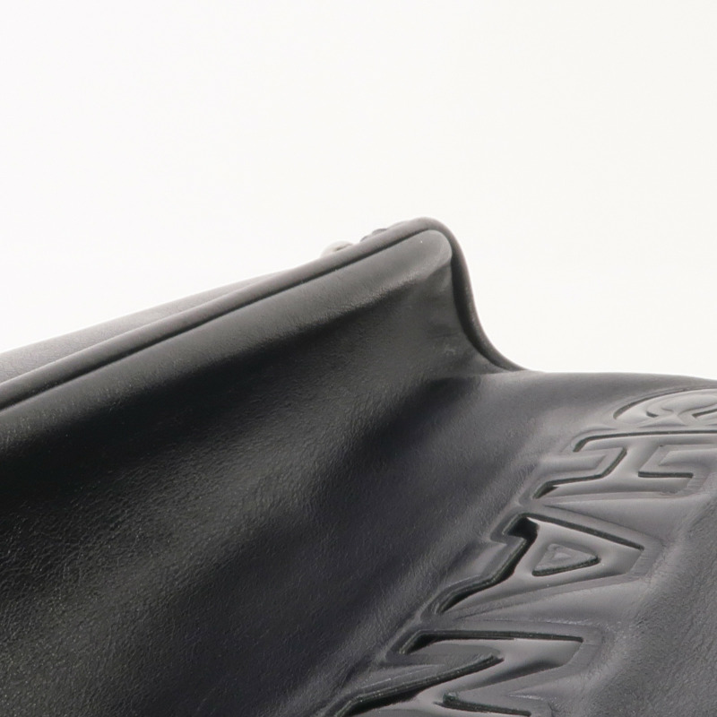 CHANEL 牛皮皮革Shoulder Bag銀扣肩背袋-13