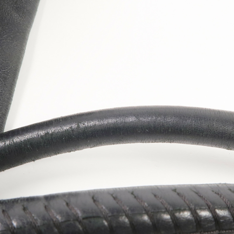 CHANEL 牛皮皮革Shoulder Bag銀扣肩背袋-15