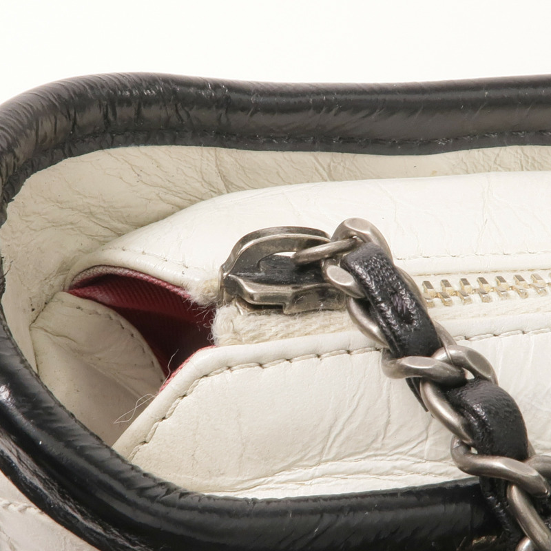 CHANEL 牛皮皮革Gabrielle Small鏈帶肩背袋-11