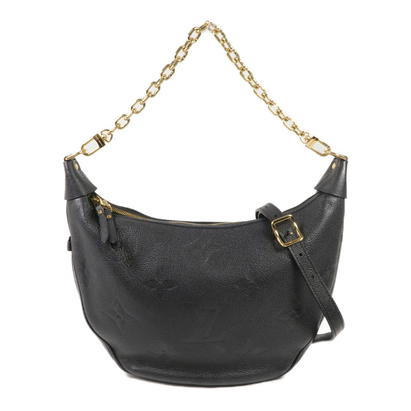 LOUIS VUITTON Monogram Empreinte Loop Hobo金扣手挽肩背兩用袋-0