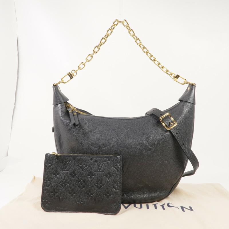 LOUIS VUITTON Monogram Empreinte Loop Hobo金扣手挽肩背兩用袋-12