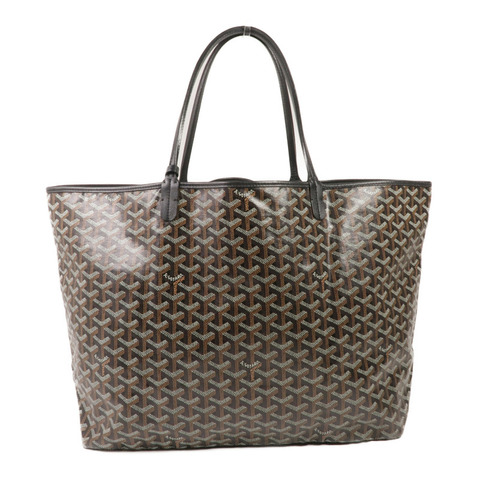 GOYARD 塗層帆布Saint Louis GM銀扣手挽袋