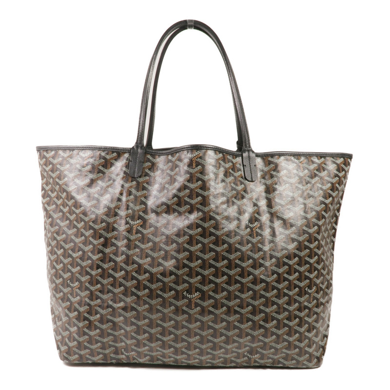 GOYARD 塗層帆布Saint Louis GM銀扣手挽袋-2