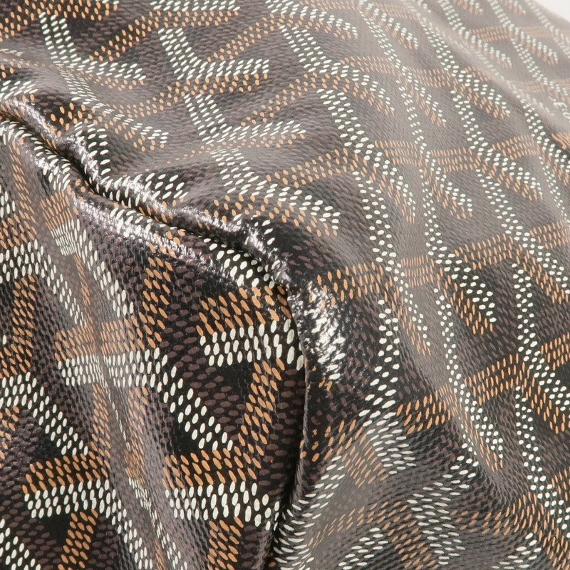 GOYARD 塗層帆布Saint Louis GM銀扣手挽袋-5