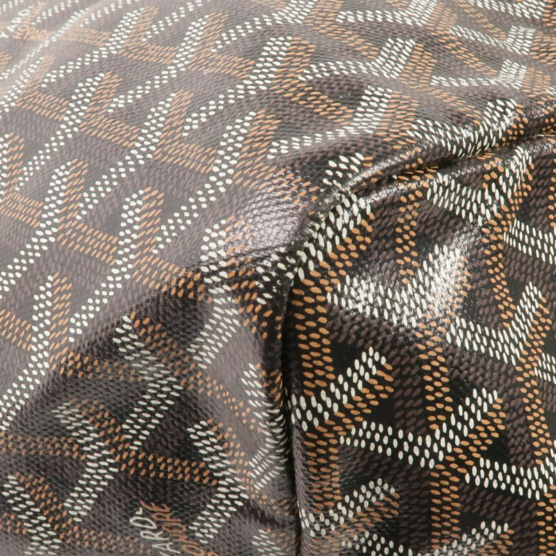 GOYARD 塗層帆布Saint Louis GM銀扣手挽袋-8