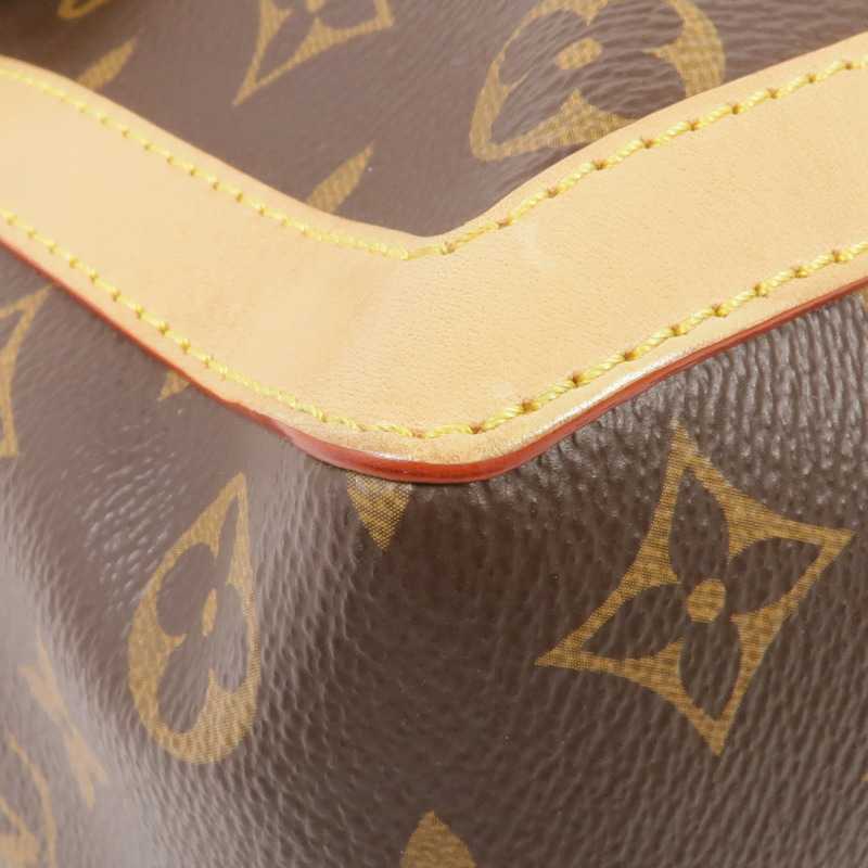LOUIS VUITTON Monogram Dauphine Soft GM金扣手挽肩背兩用袋棕色-8