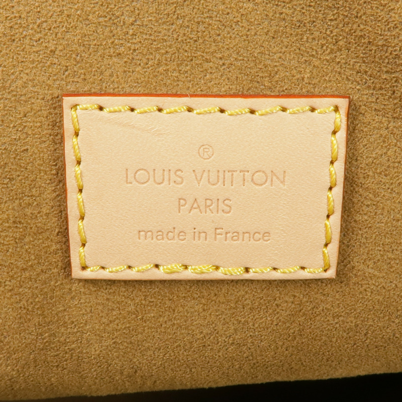 LOUIS VUITTON Monogram Dauphine Soft GM金扣手挽肩背兩用袋棕色-12